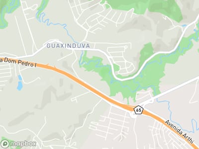 Mapa da área de atendimento de Corina Home em Atibaia