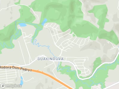 Mapa da área de atendimento de Kirio Yoga em Atibaia