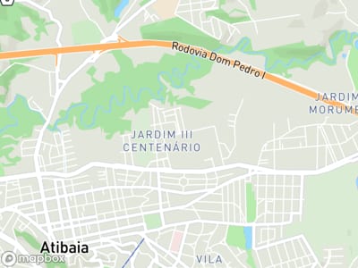 Mapa da área de atendimento de Fox Telecom em Atibaia