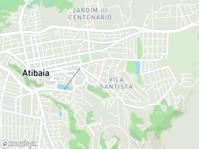 Mapa da área de atendimento de Clinica Elovita em Atibaia