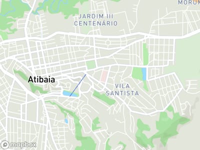 Mapa da área de atendimento de Hospital e Maternidade Atibaia em Atibaia