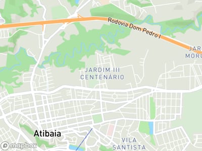 Mapa da área de atendimento de Donnatini - Assistencia Medica em Atibaia