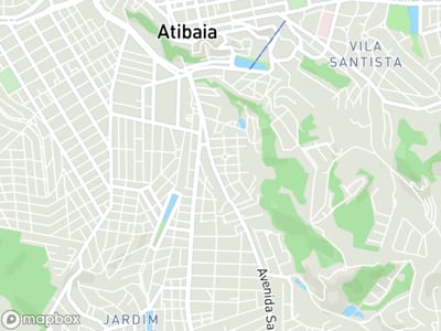 Mapa da área de atendimento de Barbearia Estancia Ltda em Atibaia