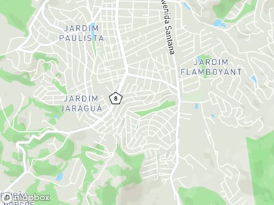 Mapa da área de atendimento de Raggo Construtora e Incorporadora em Atibaia