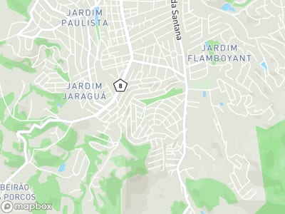 Mapa da área de atendimento de Santo Pao Panificacao Artesanal em Atibaia