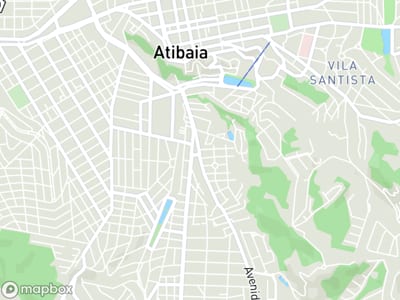 Mapa da área de atendimento de Seu Jardineiro em Atibaia