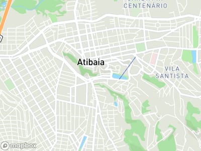 Mapa da área de atendimento de Instituto Trata em Atibaia