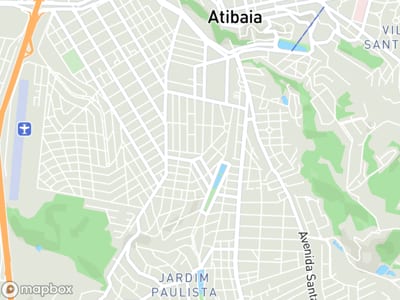 Mapa da área de atendimento de Marques Transportes em Atibaia