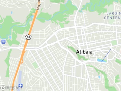 Mapa da área de atendimento de LA Donna Studio Beleza em Atibaia
