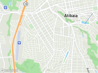 Mapa da área de atendimento de Kedem Contabilidade em Atibaia
