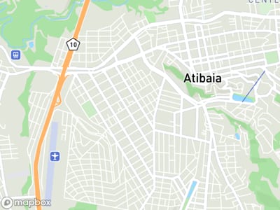 Mapa da área de atendimento de Jose Lincoln Zago Psicologia em Atibaia
