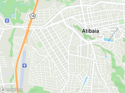 Mapa da área de atendimento de Dourarte Construcoes em Atibaia
