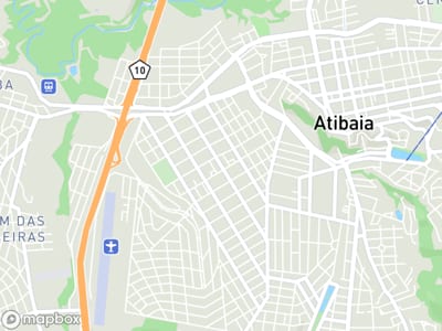 Mapa da área de atendimento de Studio Company em Atibaia