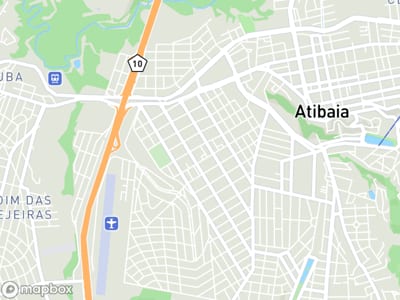 Mapa da área de atendimento de Essenza Clinic em Atibaia