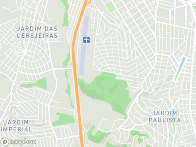 Mapa da área de atendimento de Differencial Service em Atibaia