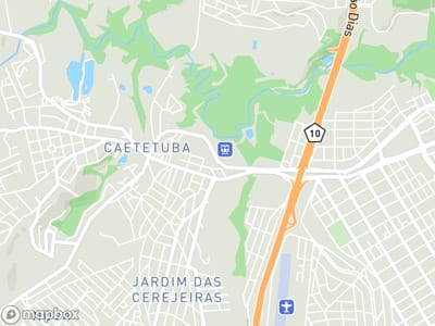 Mapa da área de atendimento de Eletrica Atibaia em Atibaia