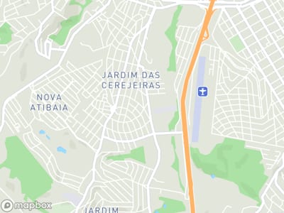 Mapa da área de atendimento de Leandro Auto Eletrica e Ar-condicionado em Atibaia