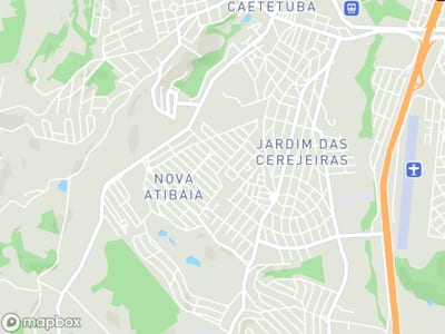 Mapa da área de atendimento de Sttorto Empreendimentos em Atibaia