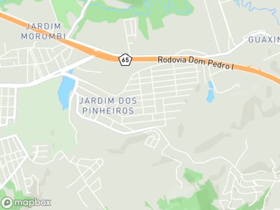 Mapa da área de atendimento de Heleno Jardinagem e Paisagismo em Atibaia