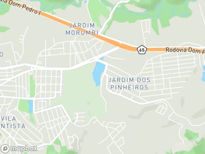 Mapa da área de atendimento de Muscle For Life em Atibaia