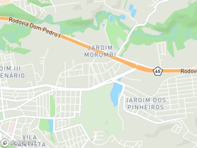 Mapa da área de atendimento de Trics Eventos em Atibaia