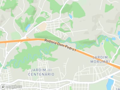Mapa da área de atendimento de Caminho do Meio em Atibaia